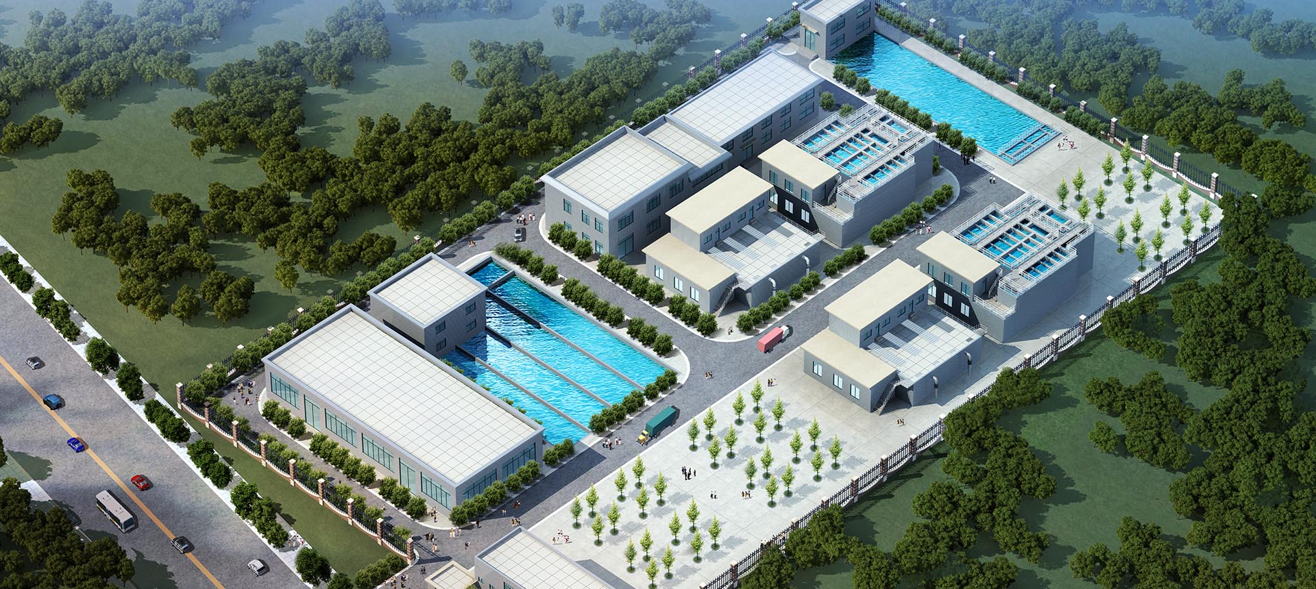 廢水處理(li)與回用(yong)設(shè)施